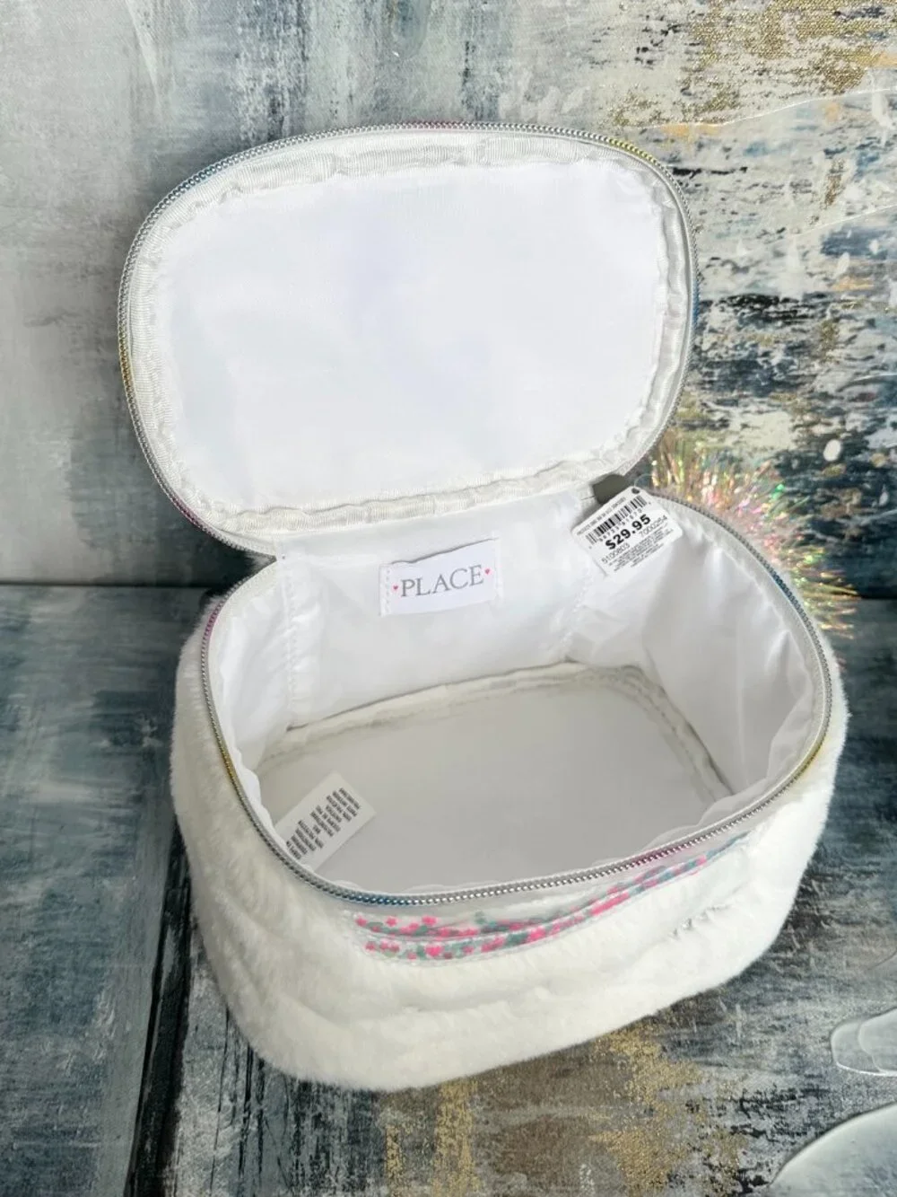 Shiny Unicorn Makeup Bag